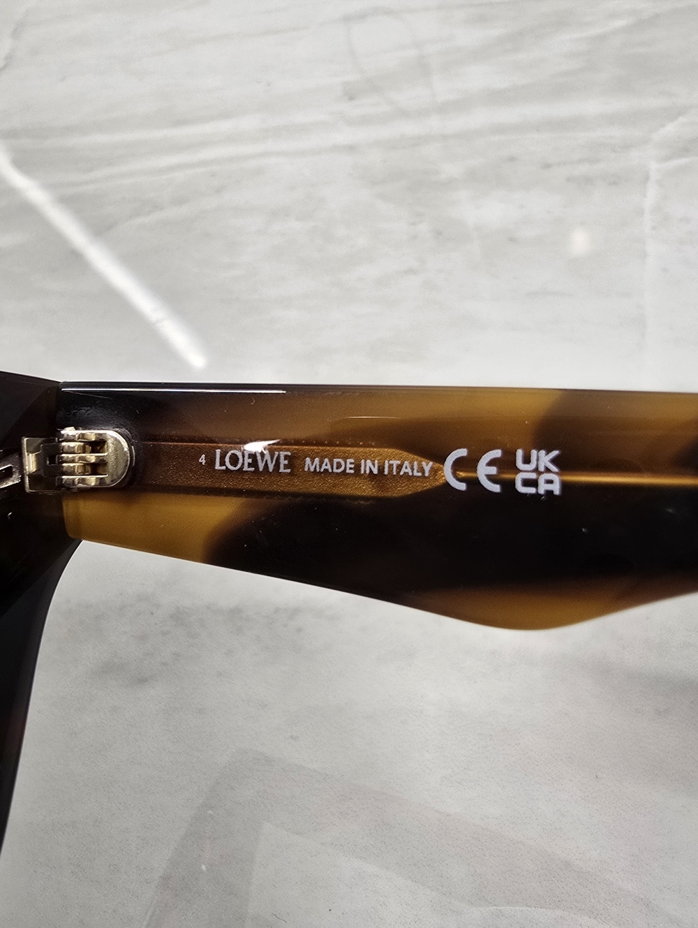 Loewe Square Tortoiseshell Sunglasses - Picture 6 of 13